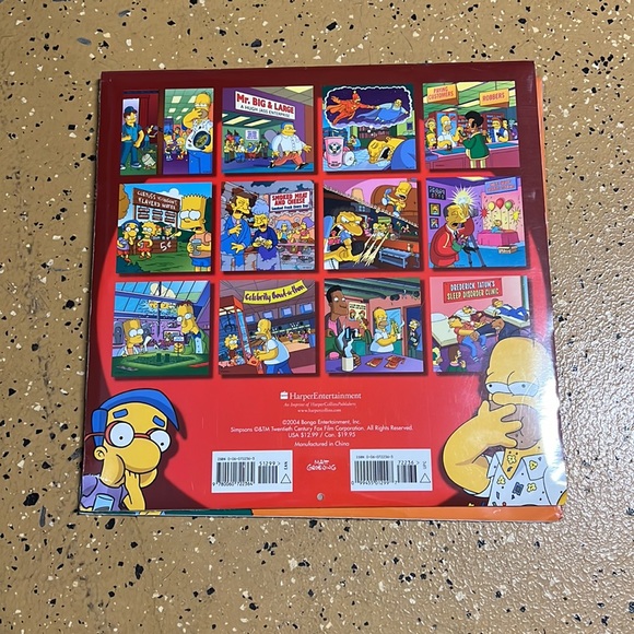 Brand New Simpsons Calendars from 2004 - 2009 - Picture 6 of 10